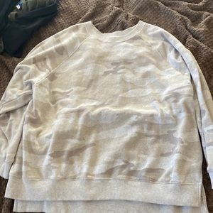 Camo american eagle sweater